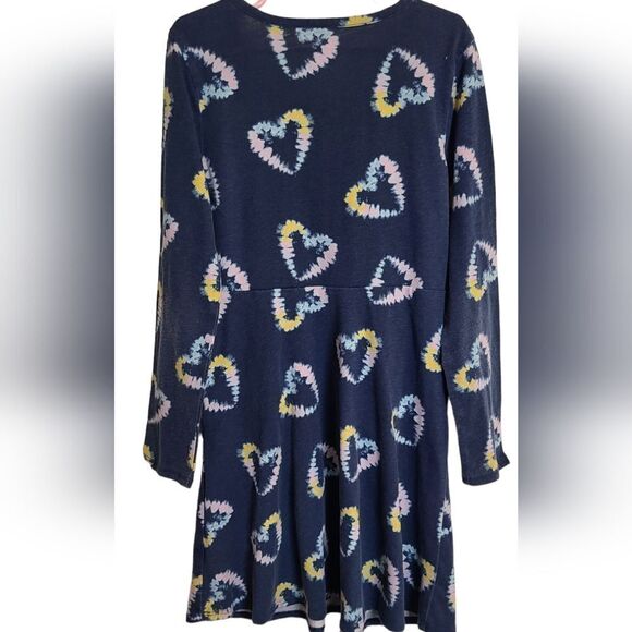 Wonder Nation Heart Tee Dress sz 8 - Picture 3 of 6